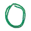 Faceted Rondelle Opaque AB Turquoise 4x3mm Beads 105pcs 38cm 180675
