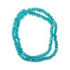 Faceted Rondelle Trans AB Med Turquoise 4x3mm Beads 110pcs 38cm 180679