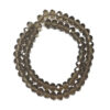 Faceted Rondelle Trans Coconut Brown 8x6mm Beads 60pcs 39cm 180670