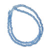 Faceted Rondelle Trans Cornflower Blue 2.5×1.5mm Beads 180682