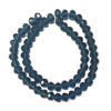 Faceted Rondelle Trans Slate Blue 8x6mm Beads 60pcs 39cm 180671