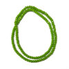 Faceted Rondelle Yellow Green Opaque 3x2mm Beads 180692