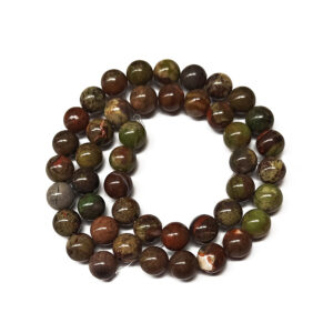 Flower Agate 8mm Beads