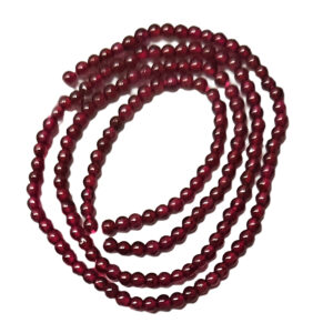 Garnet 2mm Beads
