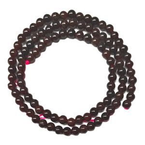 Garnet 4mm Beads