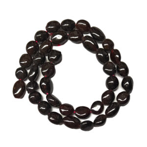 Garnet Nugget Beads