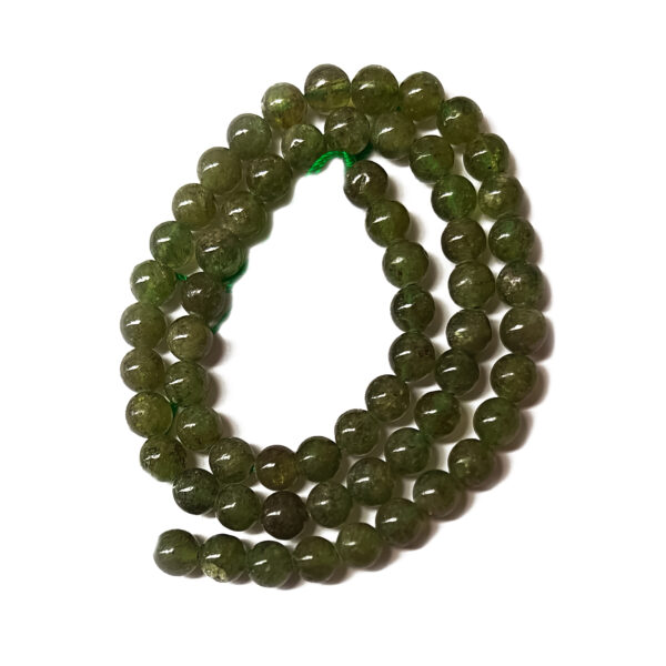 Green Garnet 7mm Beads