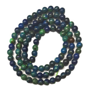 Lapis Chrysocolla 4mm Beads