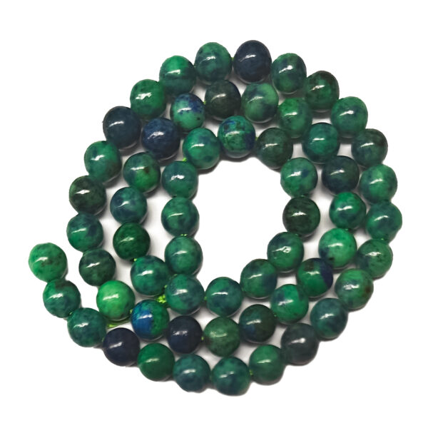 Lapis Chrysocolla 6mm Beads 241040 Lapis Chrysocolla 6mm Beads
