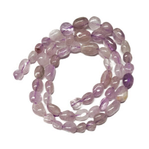 Lavender Jade Nugget Beads