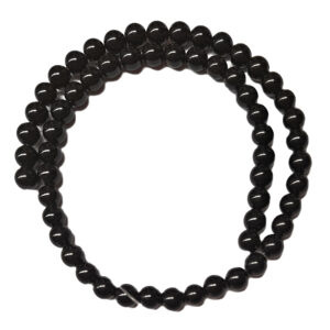 Obsidian 6mm Beads