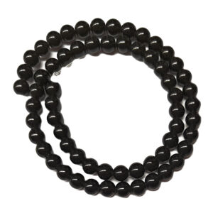 Obsidian 6mm Beads