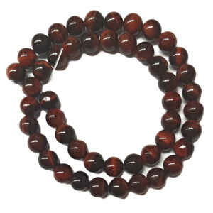 Red Tigers Eye 8mm Beads