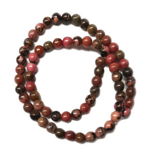 Rhodonite 6mm Beads
