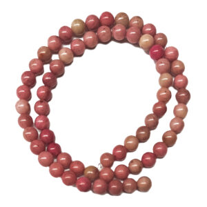 Rhodonite Grade A 6mm Beads