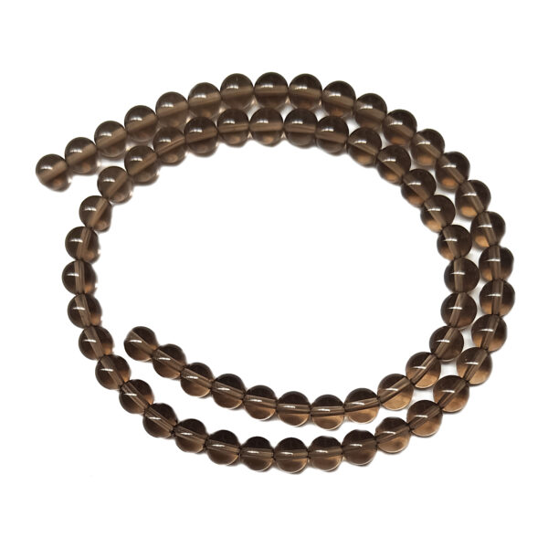 Smoky Obsidian 8mm Beads