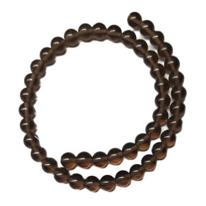 Smoky Obsidian 8mm Beads