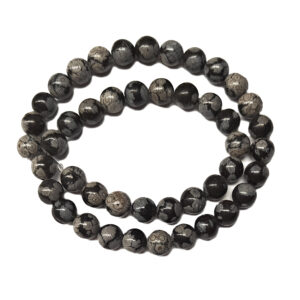 Snowflake Obsidian 8mm Beads