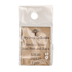 Sterling Silver Post Earring Post & Back