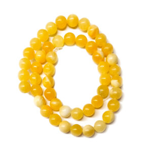 Yellow Jade 8mm Beads