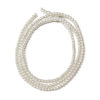 Baking Painted Glass Pearls 4mm White 180501