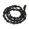 Black Tourmaline Nugget Beads 241097 Black Tourmaline Nugget Beads