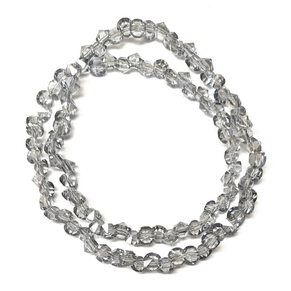 Diamond Beads Alice Blue 6x5mm 180598