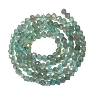 Faceted Apatite 3mm Beads
