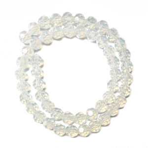 Faceted Opalite 8mm Beads