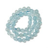 Dyed Quartz Imitation Aquamarine 8mm 241989 Dyed Quartz Imitation Aquamarine 8mm 241989