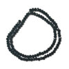 Faceted Rondelle Dark Green Opaque 3.5x3mm Glass Beads 105pcs 29cm 180884