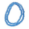 Faceted Rondelle Light Sky Blue 6x5mm Glass Beads 180879