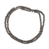 Faceted Rondelle Rainbow Plated Grey 3x2mm Beads 180872