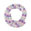 Mixed Amethyst Rose Quartz Aquamarine Beads 6mm 241981 Mixed Amethyst Rose Quartz Aquamarine Beads 6mm 241981