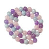 Mixed Amethyst Rose Quartz Aquamarine Beads 8mm 241982 Mixed Amethyst Rose Quartz Aquamarine Beads 8mm 241982