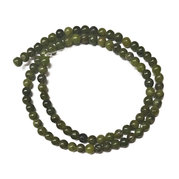 TaiWan Jade 4mm Beads 241984 TaiWan Jade 4mm Beads 241984