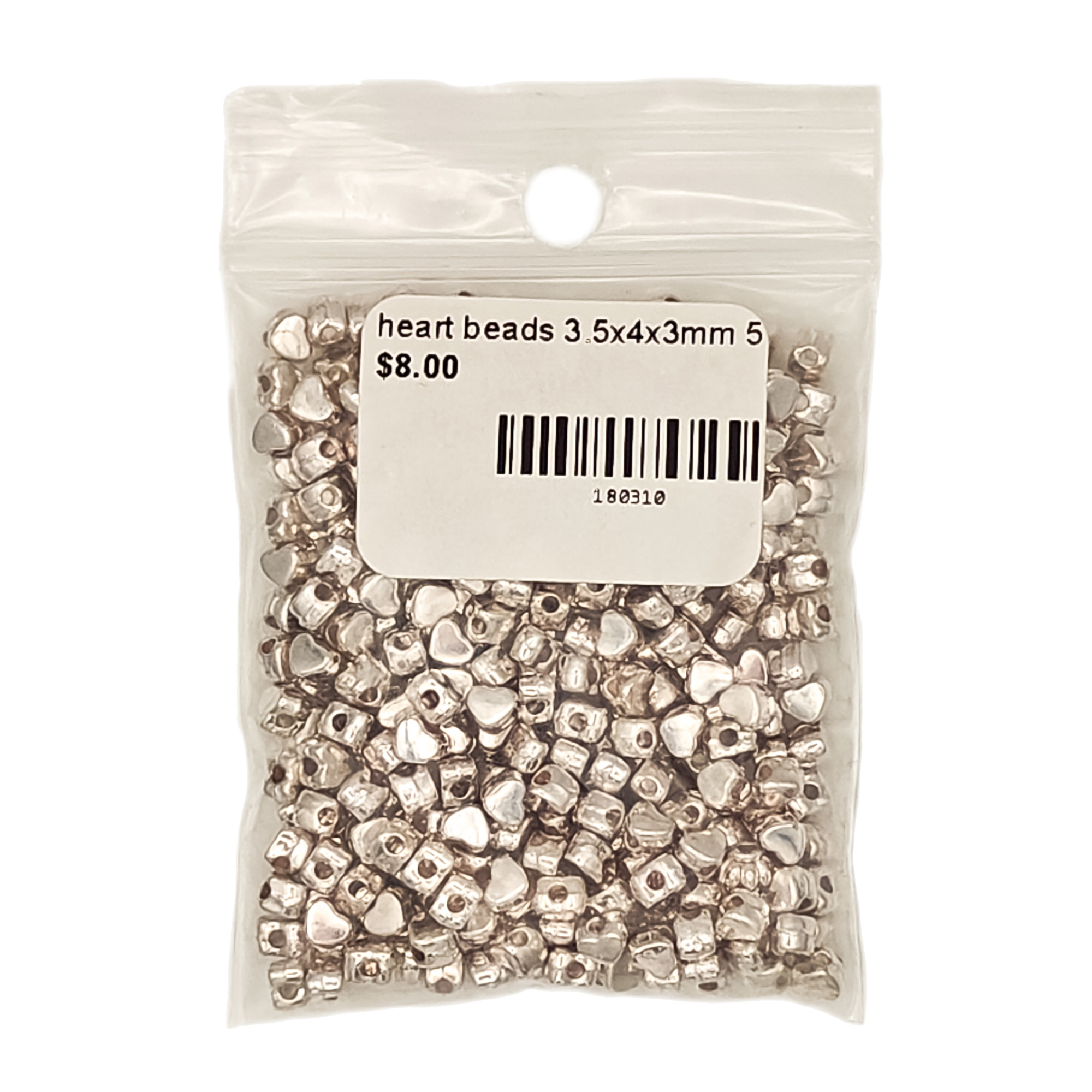 Heart-Beads-3.5x4x3mm-50-gram-pack-Silver-Color-Plated-2-180310