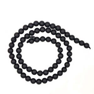 Black Tourmaline 6mm Beads