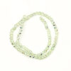 Faceted Rondelle Honeydew 4x3mm hole .8mm 13 Inches 180889