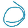 Synthetic Imperial Jasper Dyed Blue Beads Column 4×13 Hole 1.2mm 242047