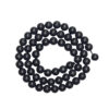 Shungite 6mm Round Bead hole 0.8mm 240235