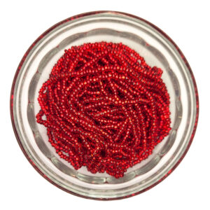 Silverlined Red (Lighter) size 11 40g bag